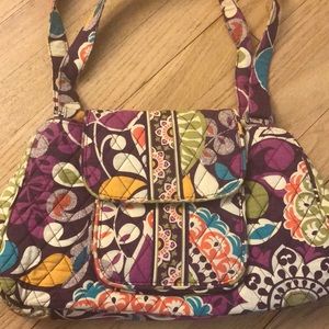Vera Bradley Purse Plum Crazy